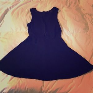 COPY - Aqua black mini dress